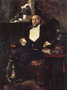 Valentin Serov Portrait of Savva Mamontov France oil painting artist